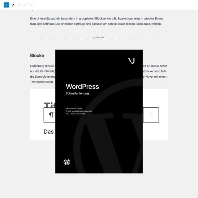 vr Manuals WordPress Plugin